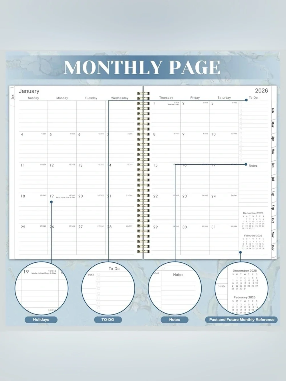 NEW *** SALE*** Almond Blossom 2026 Planner